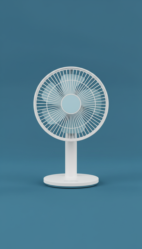 Rechargeable Desk Fan with Adjustable Tilt