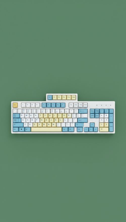 Modular Keyboard with Detachable Numpad