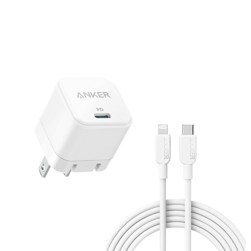 Anker PowerPort 20W with Lightning Cable