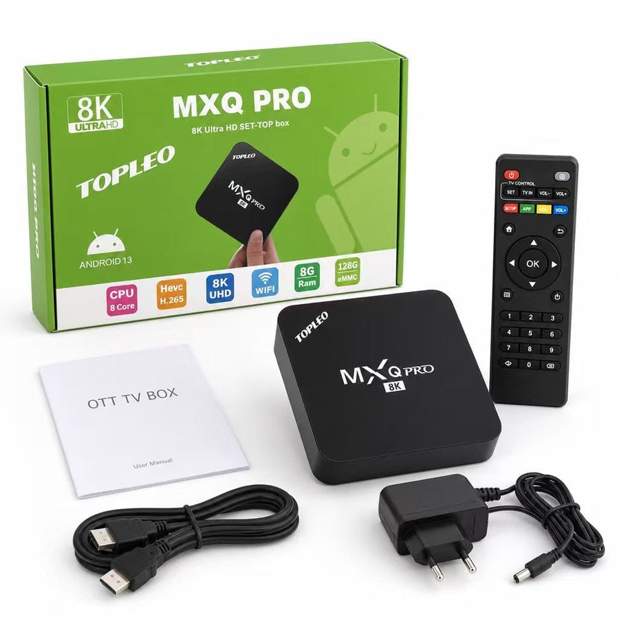 Android TV Box- MXQ Pro 4K Internet TV (1GB, 8GB)
