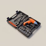 45 Pcs Cordless Rechargeable Screwdriver Set