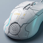 Inphic PG9 AI Design Wired Gaming Mouse - White