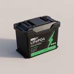 GearUP 12V 100Ah LiFePO4 Lithium Battery with Smart BMS + Bluetooth