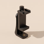 360 Degree Mobile Holder With Cold Shoe Mount For Extra Microphone Or Led Light