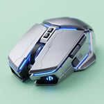 Inphic W2 Ⅱ Silent Wired Gaming Mouse - Silver