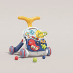 3-in-1 Multifunctional Sit-to-Stand Baby Walker
