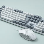 AULA F3061 Wired Keyboard & Mouse Combo (Grey White)