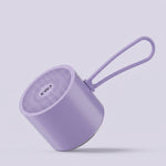 EWA A127 Compact 5W Metal Mini Bluetooth Speaker - Purple