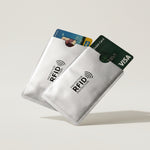 Anti-RFID NFC Blocking Aluminium Card Holder - Silver