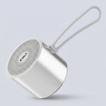 EWA A127 Compact 5W Metal Mini Bluetooth Speaker - Silver