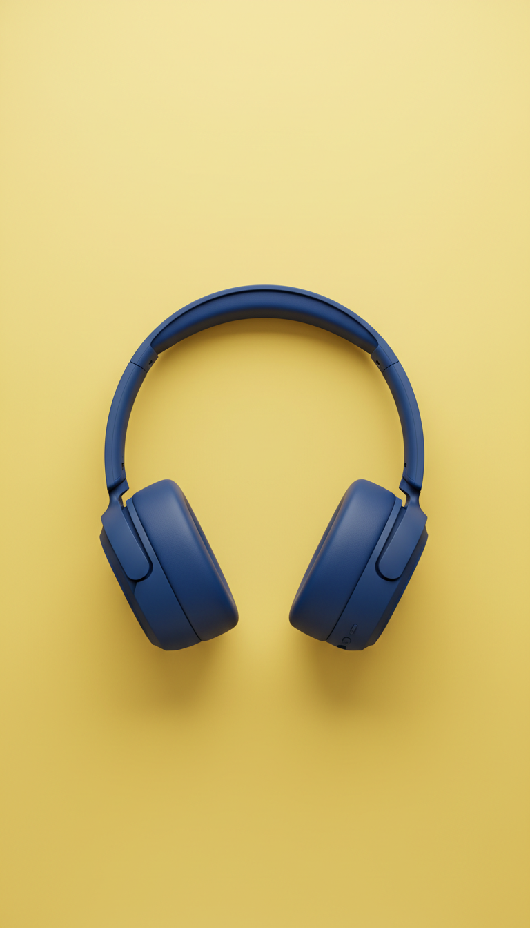 Wireless Headphones with Soft-Touch Ear Cushions