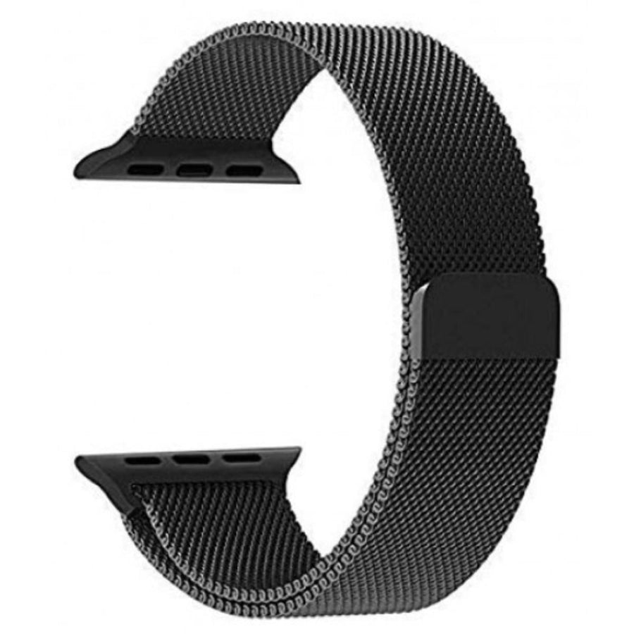 42mm-49mm Metal Magnetic Watch Strap - Black Color