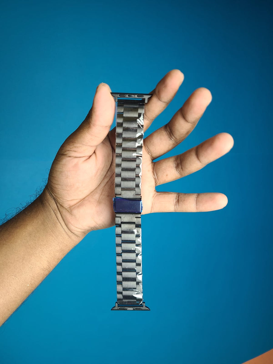45mm Metal Strap For Smartwatch - Silver Color