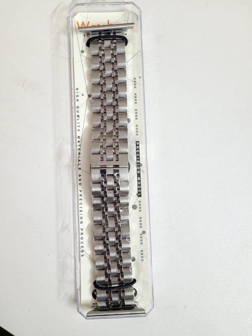 42/44/49mm SS Beny Metal Strap For Smartwatch - Silver Color