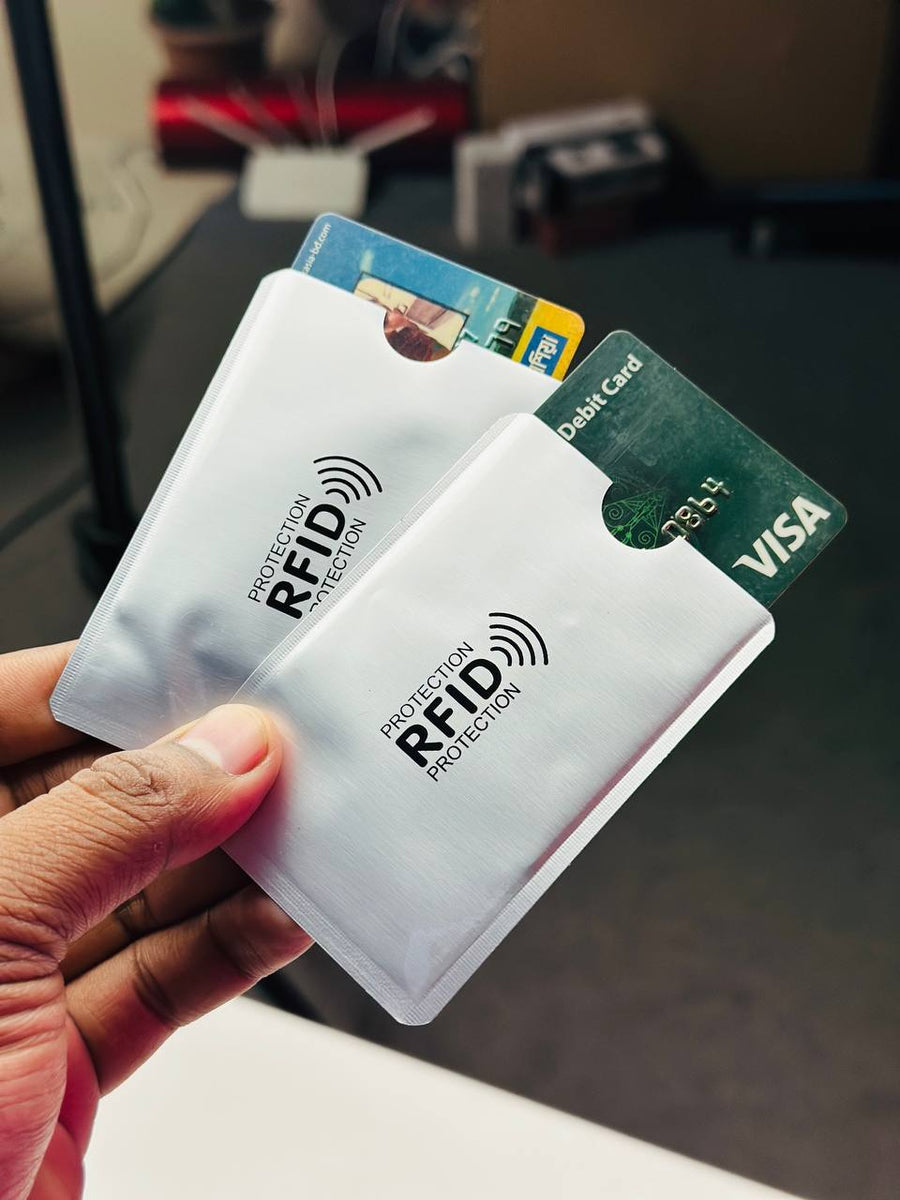 Anti-RFID Card Holder Silver