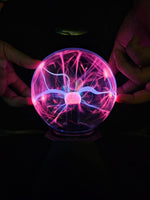 Globe Shape Magic Plasma Ball Light - 5 Inch