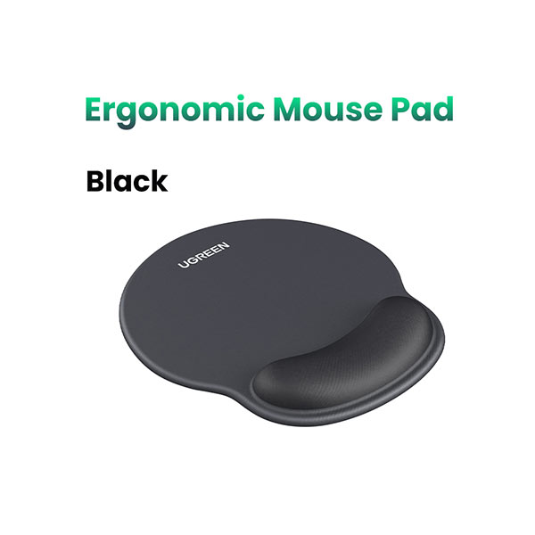 UGREEN LP668 Ergonomic Mouse Pad - Black