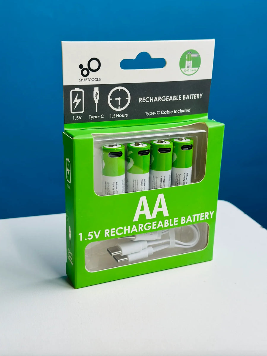 SmarToools RB40 AA 1.5V 2600mWh Rechargeable Battery (4 Pcs Set)