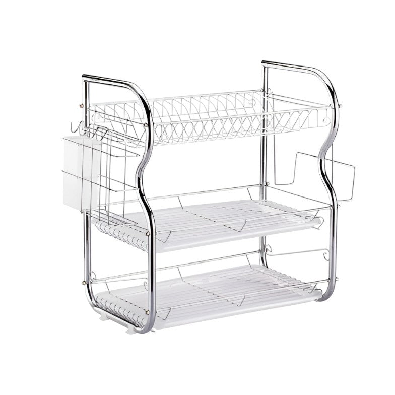 3 Layer Dish Drainer Rack
