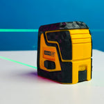 GearUP Precision Self-Leveling Cross Line Laser Level – Green Beam