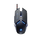 Inphic W2 II Silent Wired Gaming Mouse Black
