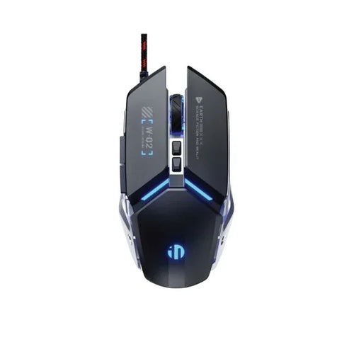 Inphic W2 II Silent Wired Gaming Mouse Black