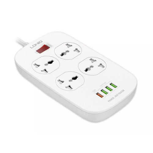 LDNIO SC4407 Power Socket with 4 USB Charger & Extension Cord