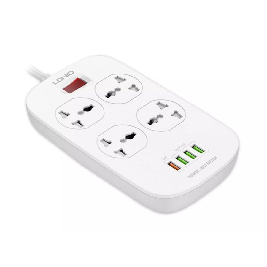 LDNIO SC4407 Power Socket with 4 USB Charger & Extension Cord