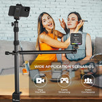Ulanzi VIJIM LS02 Overhead Desk Mount Stand for Camera, Phone & Ring Light